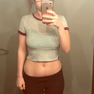 Woman’s “Zine Favorite T” Crop Top